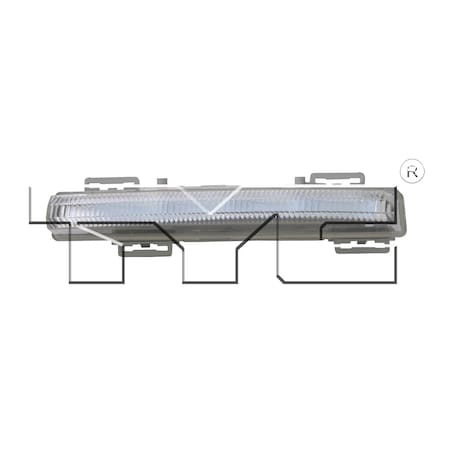 Tyc Tyc Capa Certified Daytime Running Light, 12-5300-00-9 12-5300-00-9